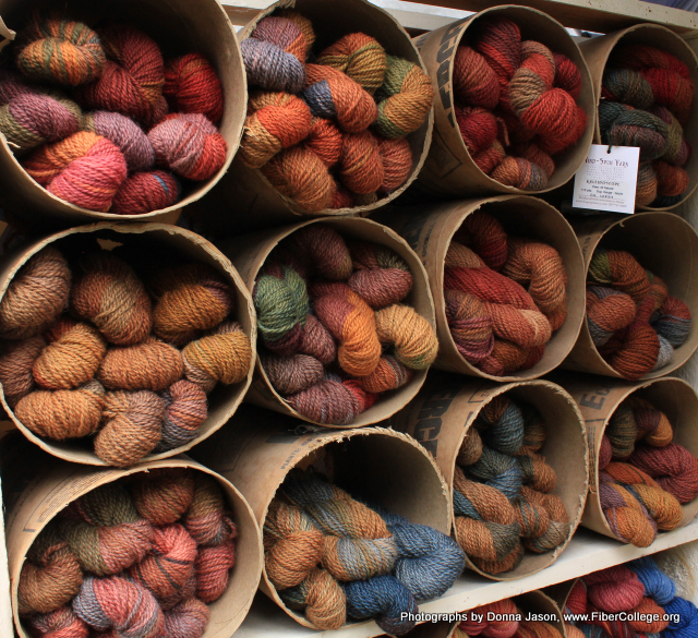 Can you think of a better souvenir the Wind Spun yarn from Hope Spinnery?